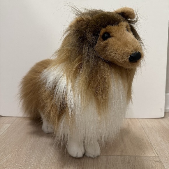 Douglas Cuddle Toy Dixie the Sheltie Shetland Sheepdog 16 Inches Large Plush New - Picture 1 of 5